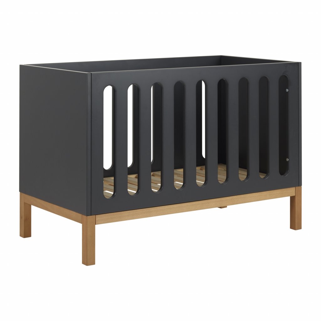 Quax prestaviteľná postieľka Indigo moonshadow 120x60cm (2v1)